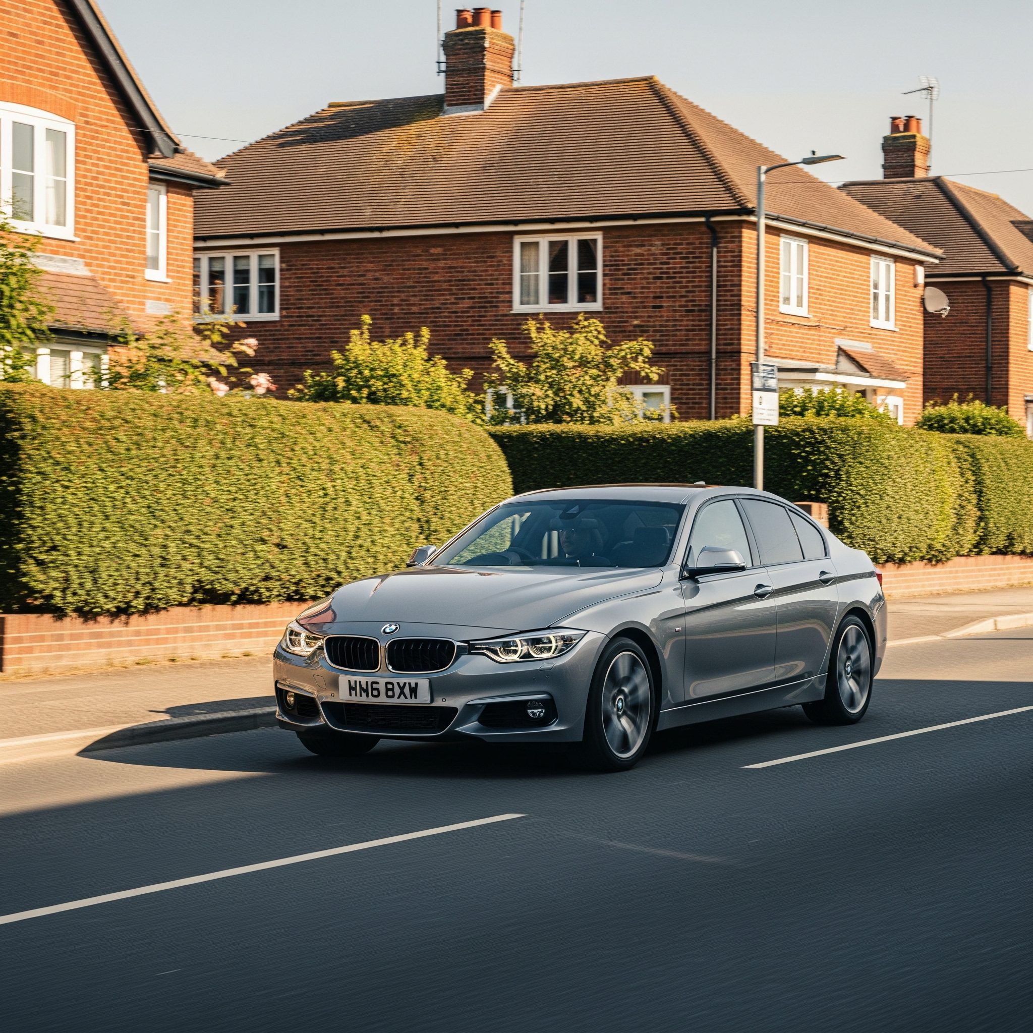 A clean, well-maintained BMW